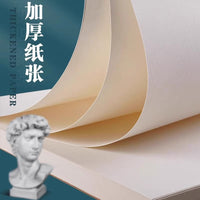 Sketchbook Set for Artists, Thickened Blank Pages, Detachable Loose-Leaf Design, Portable for Drawing and Art