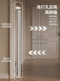 Retractable Pet Safety Gate for Cats and Dogs, No-Drill Balcony Divider Fence, Pet Barrier for Doors and Stairs