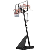 Portable Height-Adjustable Basketball Hoop for Kids & Adults, Indoor/Outdoor Standard Basketball Stand