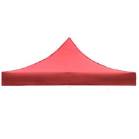 Heavy-Duty Square Canopy Top Replacement for Outdoor Stall Tent, Waterproof Sunshade Tarp