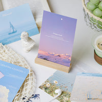 Decorative Wall Art Postcards for Bedroom Living Room, Aesthetic Photo Background Cards