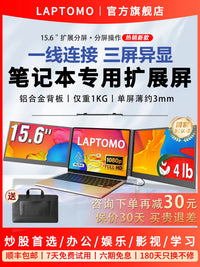 LAPTOMO Portable Laptop Monitor Extender Dual Triple Screen Display