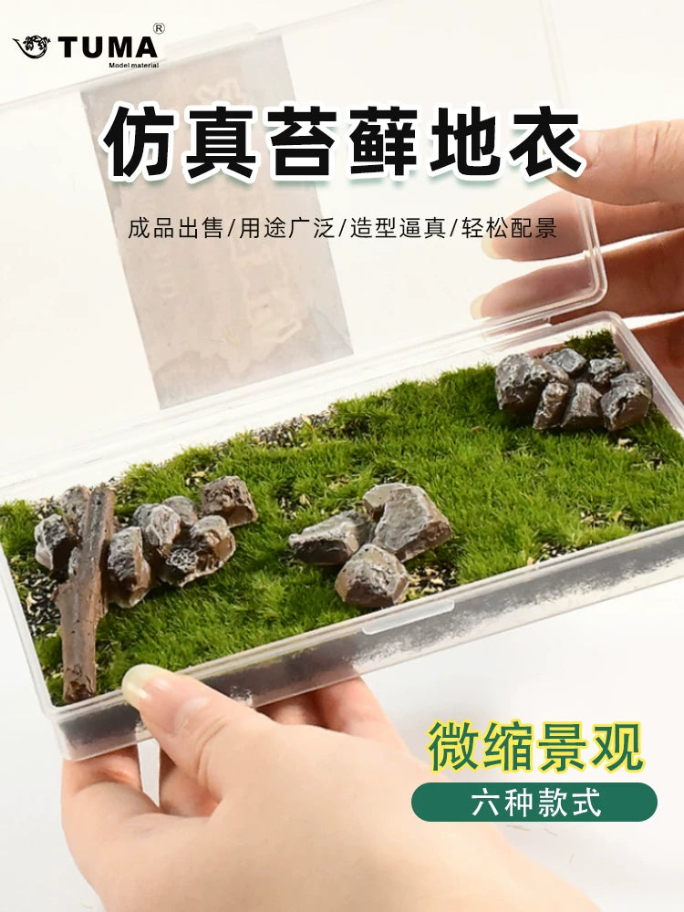 Realistic Model Scenery Grass Mat for Dioramas and DIY Crafts
