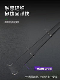 Fishing Enthusiast SE Telescopic Mini Lure Fishing Rod Super Hard Portable Lure Rod