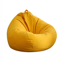 Oversized Bean Bag Chair with Pillow, Fabric Single Sofa for Living Room Balcony
