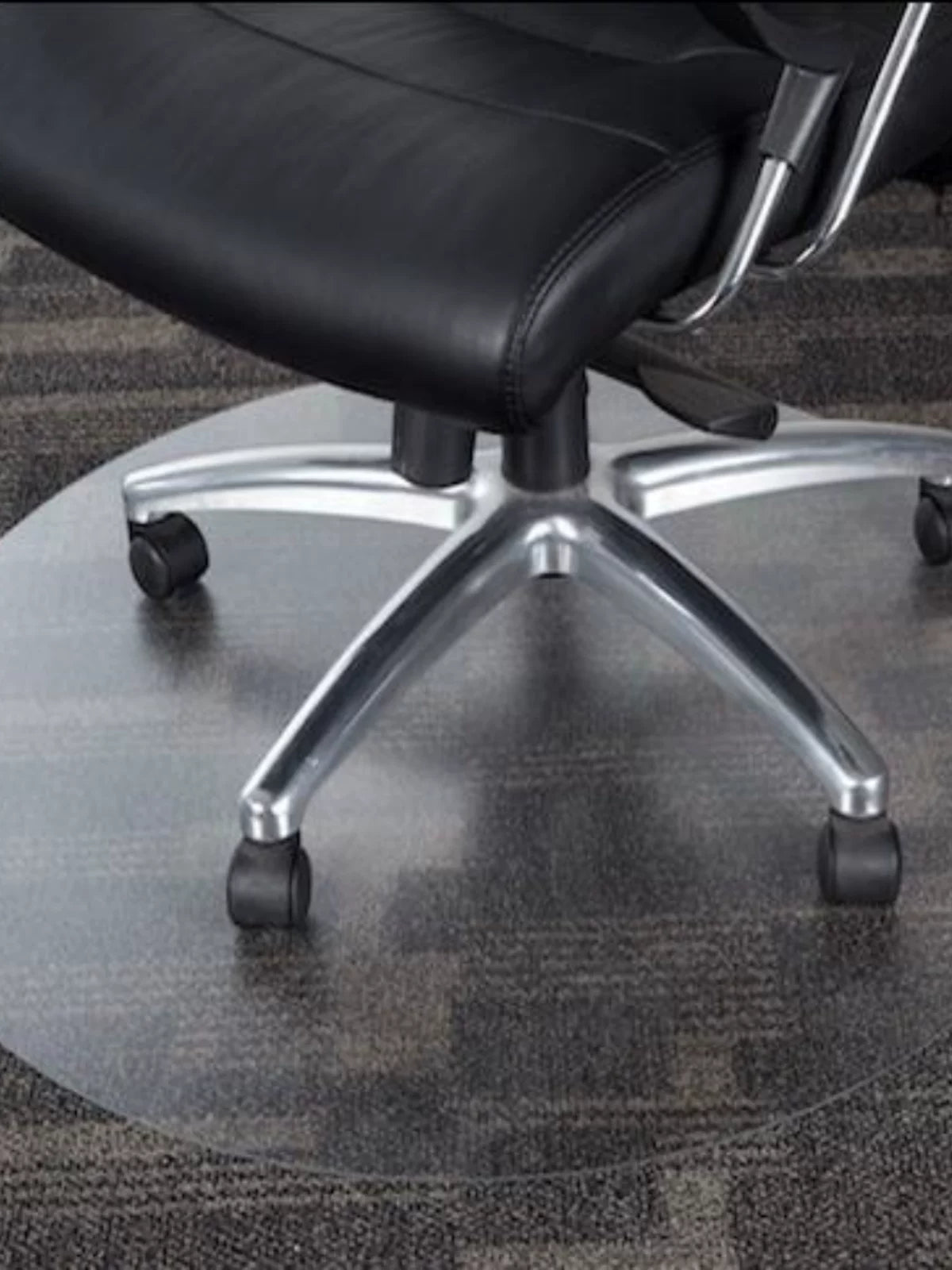 PVC Transparent Floor Protector Mat for Office Chair and Hardwood Floors