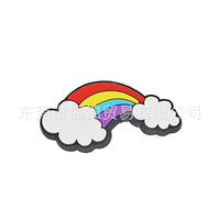 Rainbow Cartoon PVC Shoe Charms for Clogs & Garden Shoes