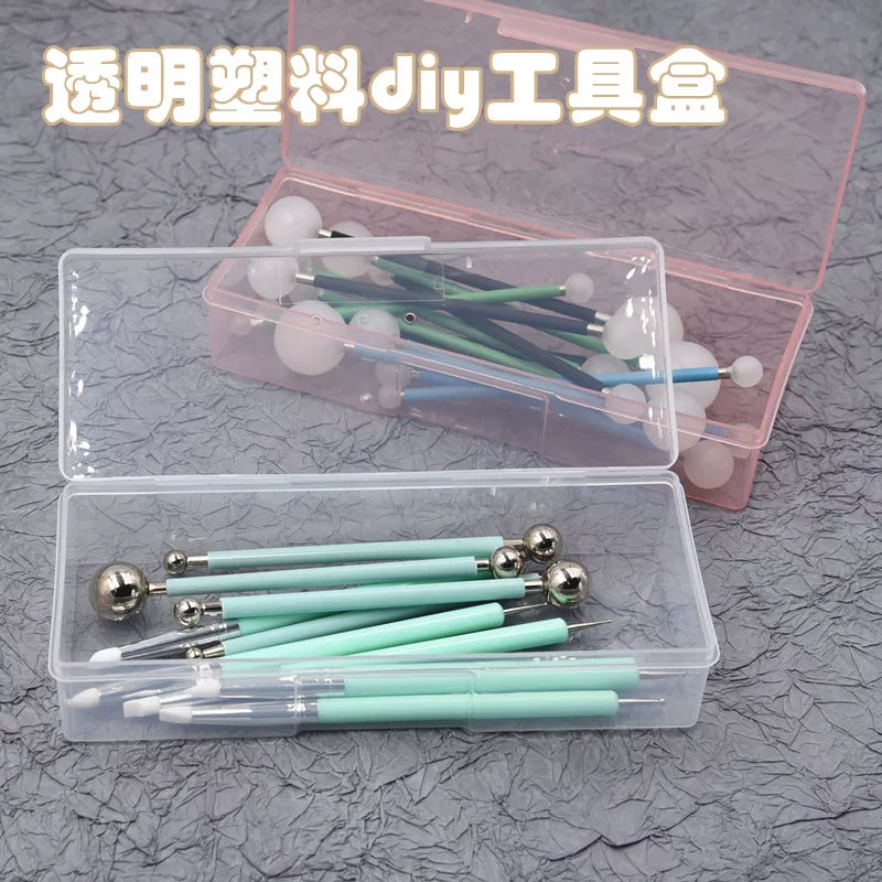 Ultra-Light Clay Polymer Clay Resin Clay Modeling Tool Storage Box