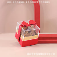 Acrylic Gift Box for Dried Tangerine Peel or Rose Tea, Creative Packaging for Special Occasions