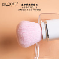 8-in-1 Mini Retractable Makeup Brush Set with Case