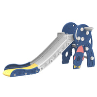 Kids' Foldable Indoor/Outdoor Slide for Toddlers & Babies, Plastic Playground Equipment for Home & Kindergarten