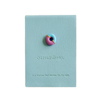Mini Macaron Sketchbook with 3D Embellishments