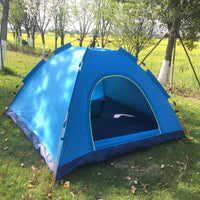 Automatic Pop-Up Camping Tent for 3-4 People - Portable, Waterproof, Easy Setup