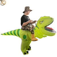 Inflatable Dinosaur Rider Costume for Halloween & Festivals