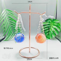 Crystal Ball Display Stand Metal Base for Desktop Decor