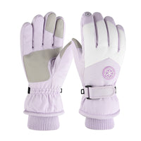 Unisex Winter Ski Gloves Windproof Waterproof Thermal for Cycling Motorcycling
