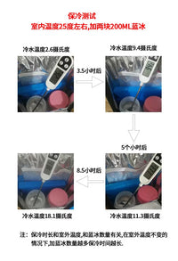 Portable Insulated Cooler Bag for Breast Milk, Medical Supplies, and Lunch - Small Mini Handbag with Thickened Aluminum Foil