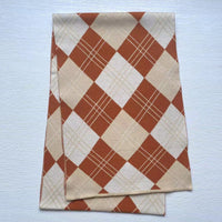 Men's Winter Fashion Plaid Jacquard Knit Cashmere Scarf