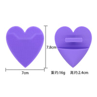 Silicone Facial Cleansing Brush with Soft Bristles for Face Massage and Deep Cleaning