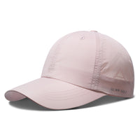 Breathable Quick-Dry Mesh Sports Visor for Women - Lightweight Sun Protection for Outdoor Activities