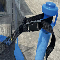 Trampoline Enclosure Net for Outdoor Round Trampolines, Internal Safety Netting Replacement