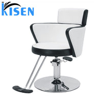 Hydraulic Swivel Reclining Barber Chair for Salon and Beauty Parlor