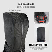 Golf Bag Rain Hood Cover for Adults and Juniors, Waterproof Nylon/PVC