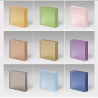 Frosted Acrylic Photography Props for Jewelry and Product Display