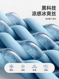 Pet Cooling Mat for Small Dogs, Summer Breathable Ice Pad Bed