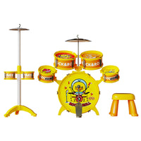Kids' Simulation Jazz Drum Set Musical Instrument Toy for Early Education