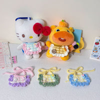 Capybara Lulu Doll Bib Overalls for 10-13cm Cotton Dolls