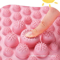 Baby Sensory Acupressure Mat Soft Silicone Tactile Training Pad for Infants and Toddlers