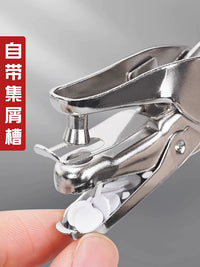 Paper Hole Puncher for Documents and Cards, 3mm/6mm Round Hole Punch