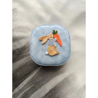 Velvet Bracelet Jewelry Box with Cute Designs, Gift for Birthdays and Weddings