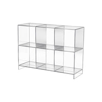 Large Capacity Acrylic Display Case for Perfume, Cosmetics, and Collectibles