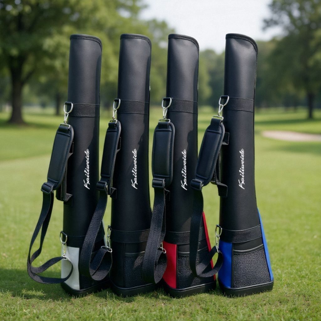 Mini Golf Club Carry Bag Portable Driving Range Practice Bag Waterproof Large Capacity