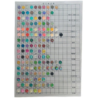 Disposable Crystal Eyelash Brushes with Portable Diamond Design, Multi-color Options