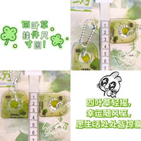 Good Luck Charm Acrylic Keychain for Friends & Graduates