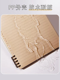 A5/B5 Detachable Coil Notebook Set for Students and Office, Lined/Grid Pages