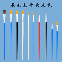 Kids' Plaster Doll Painting Brush Set for Watercolor and Acrylic