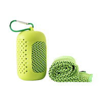 Portable Silicone Cooling Towel for Sports, Fitness, Travel, and Outdoor Activities