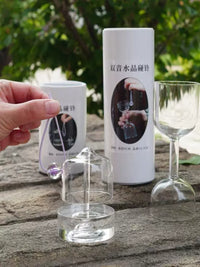 Mini Crystal Singing Bowl Chime for Meditation and Relaxation