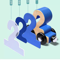 Magnetic Number Train Building Blocks for Kids, Educational Toy for Toddlers 1-6 Years Old