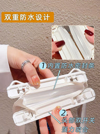 Waterproof Phone Pouch with Touchscreen Access for Swimming, Diving, and Beach Activities