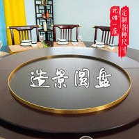 Large Round Aluminum Alloy Landscape Tray for Planters and Sand Art, Thickened Base