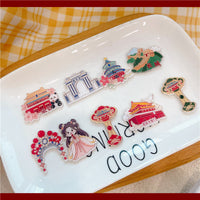 Forbidden City Brooch Pin Souvenir Gift for Kids and Friends