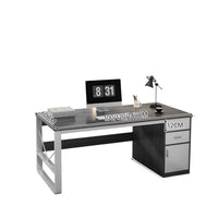Modern Minimalist Office Desk with Chair Set for Workstation or Computer