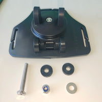 Headlamp 360-Degree Rotating Component for DIY Modification, Universal Tripod Mount Accessory