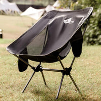 Portable Aluminum Alloy Folding Camping Chair for Outdoor Beach Fishing