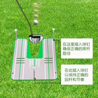 HOW TRUE Golf Putting Alignment Mirror Training Aid for Stroke Correction and Posture